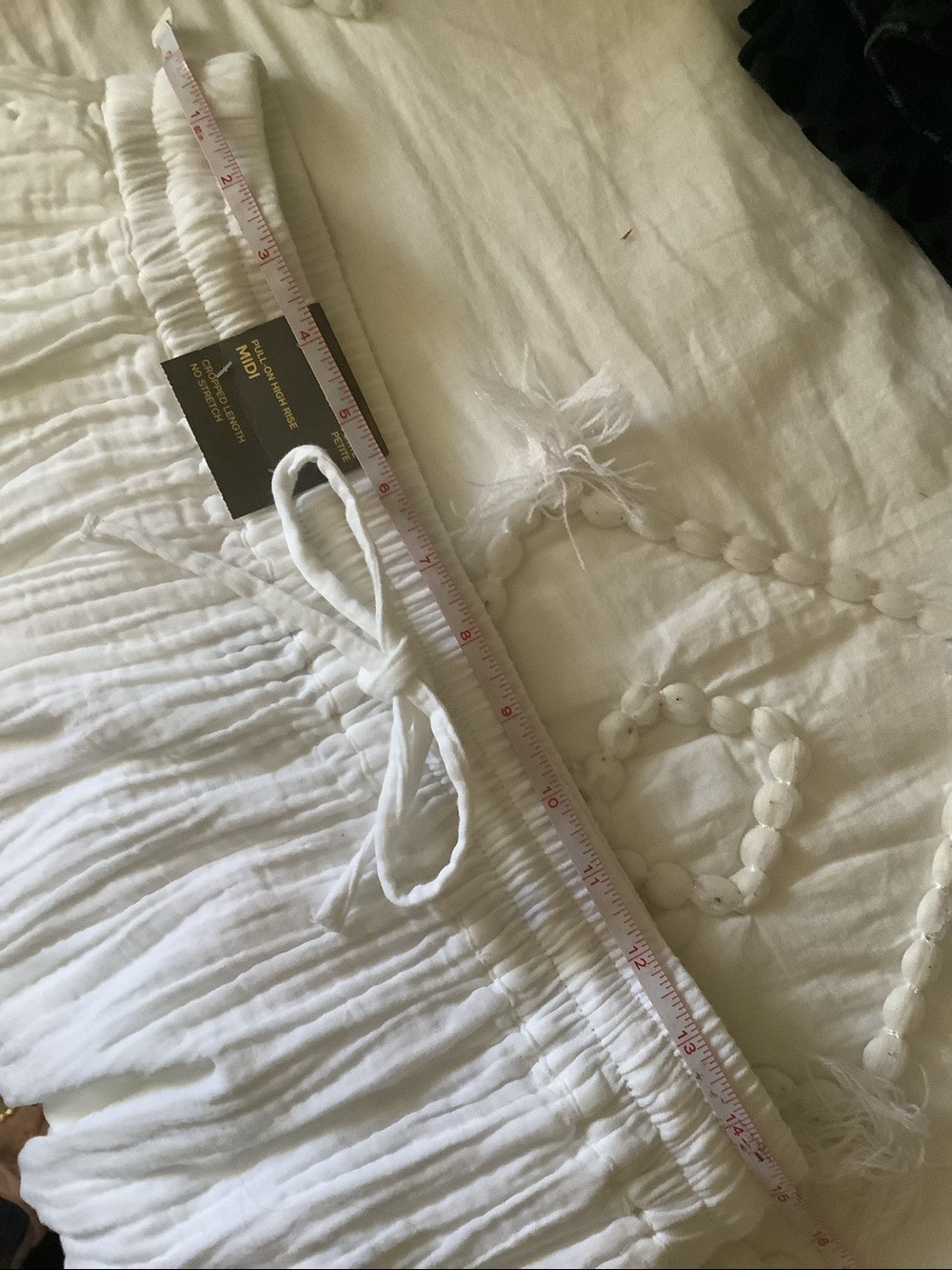 Style & Co. White Tiered Midi Skirt with Ruffle Hem - Picture 8 of 9